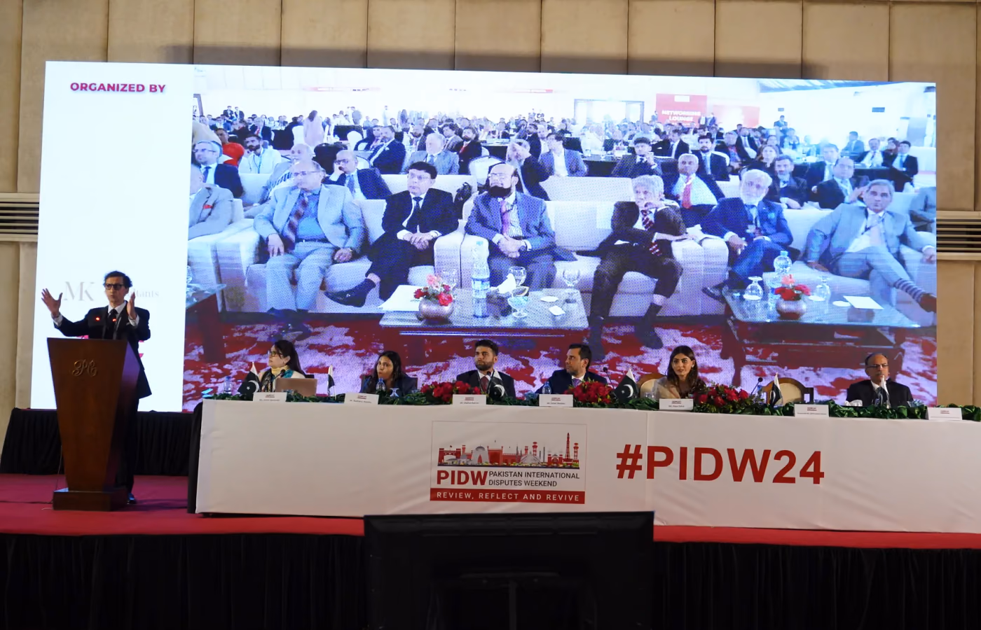 Judicial keynote at PIDW24 in Karachi