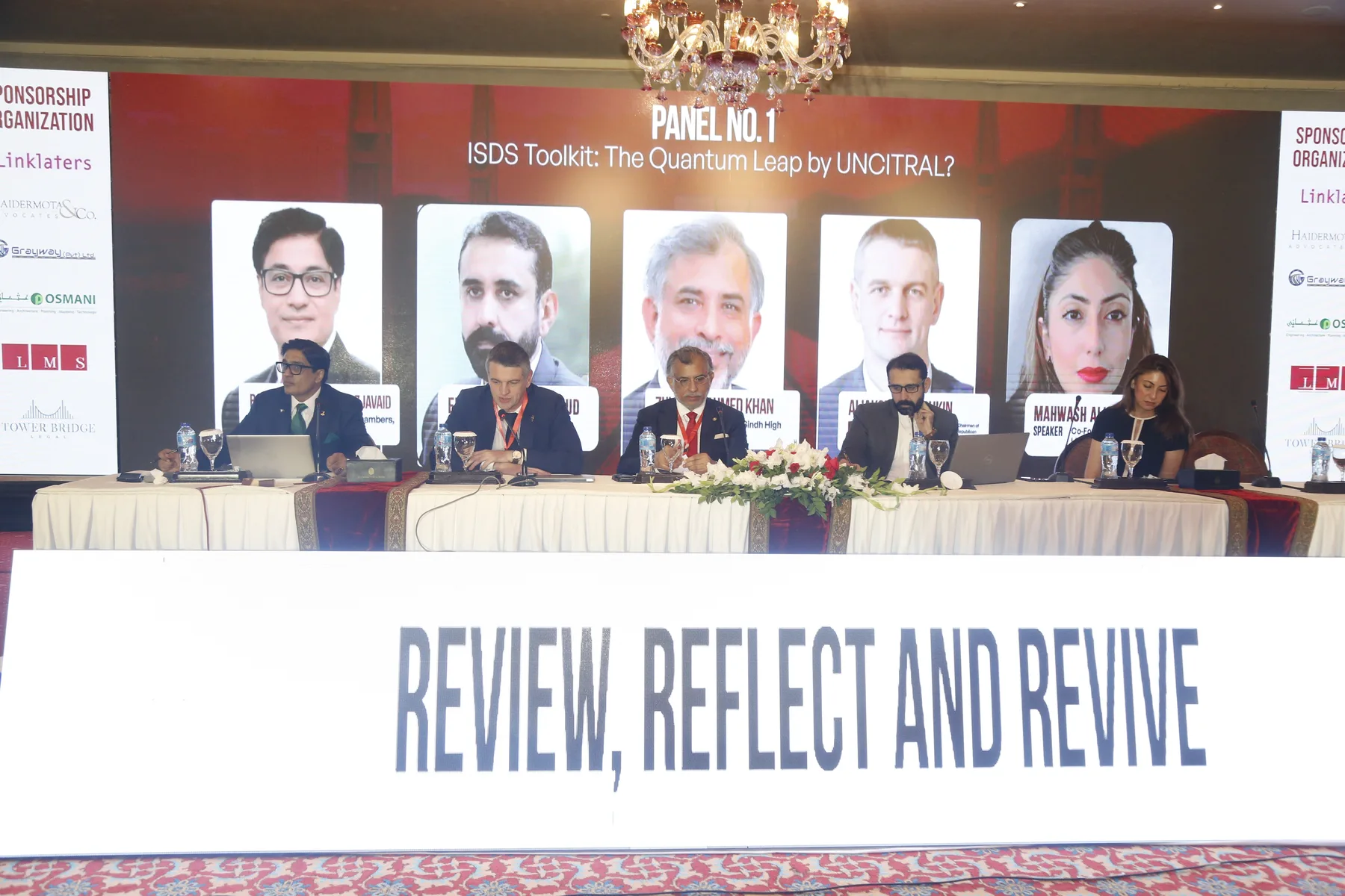 The UNCITRAL ISDS toolkit panel at PIDW25 in Islamabad.